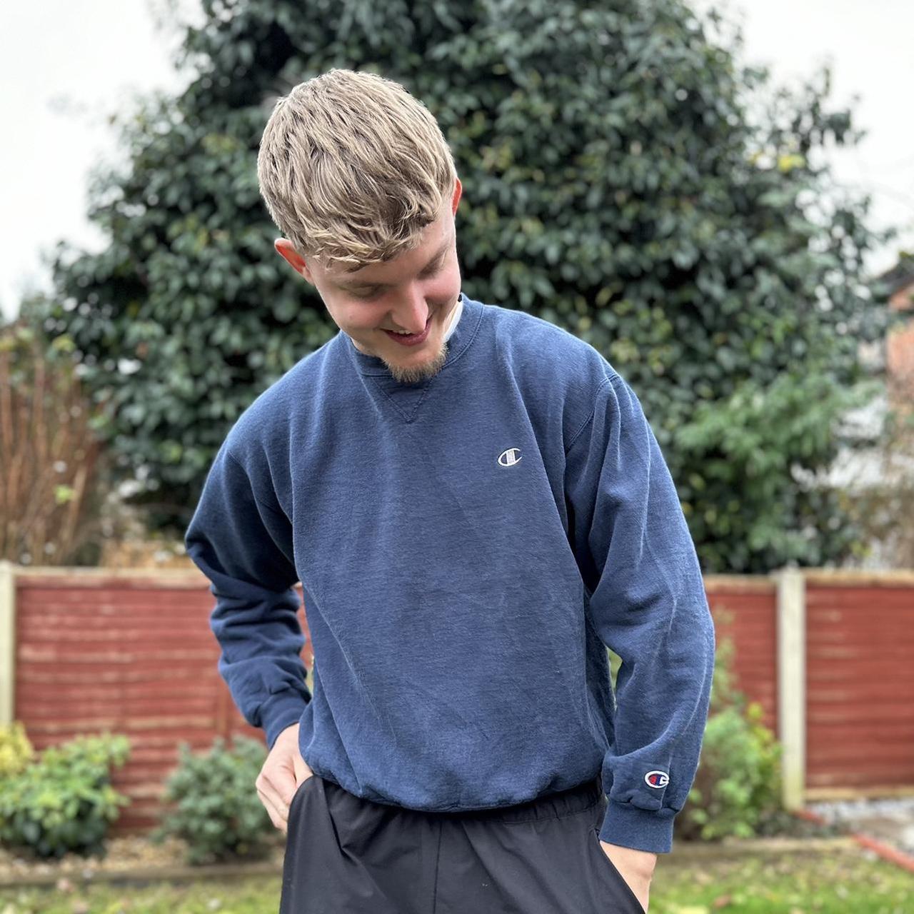 Champion on sale navy jumper