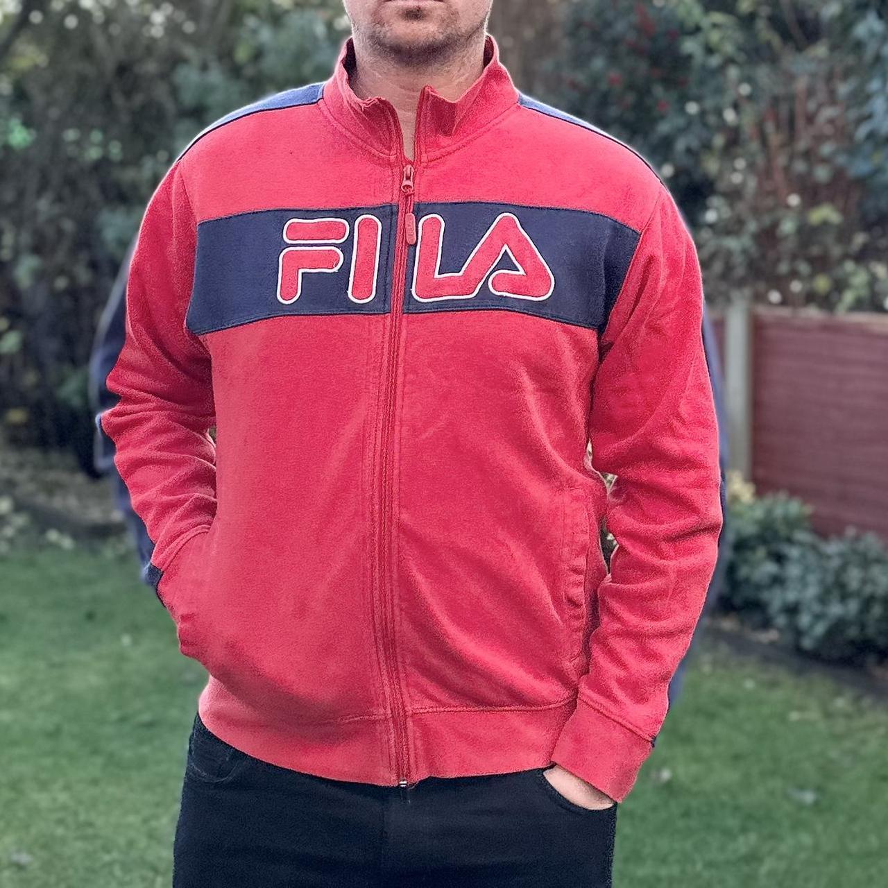 Fila red store jumper