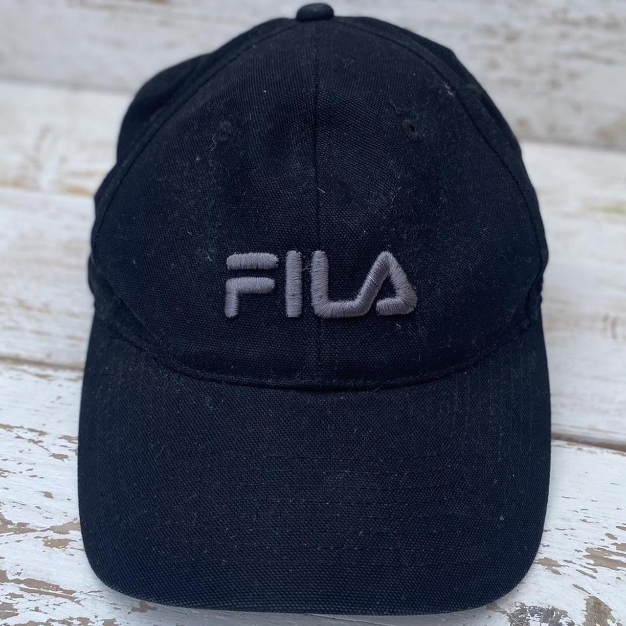 Black deals fila cap