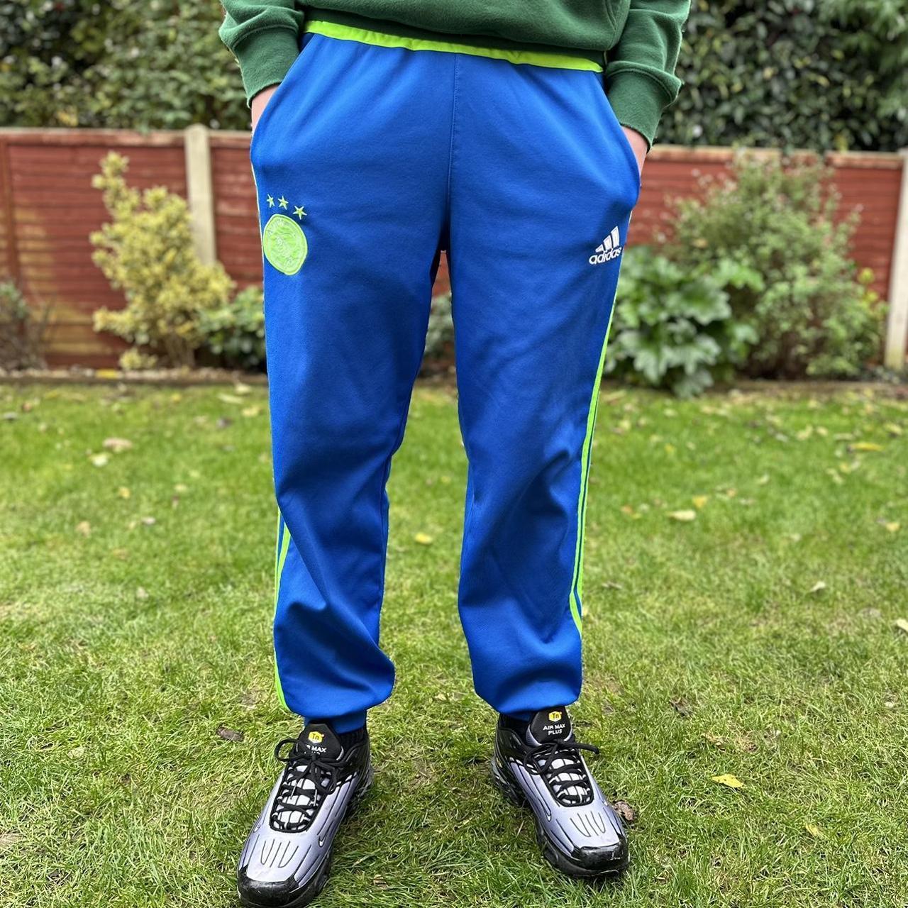 Light blue adidas sales tracksuit bottoms