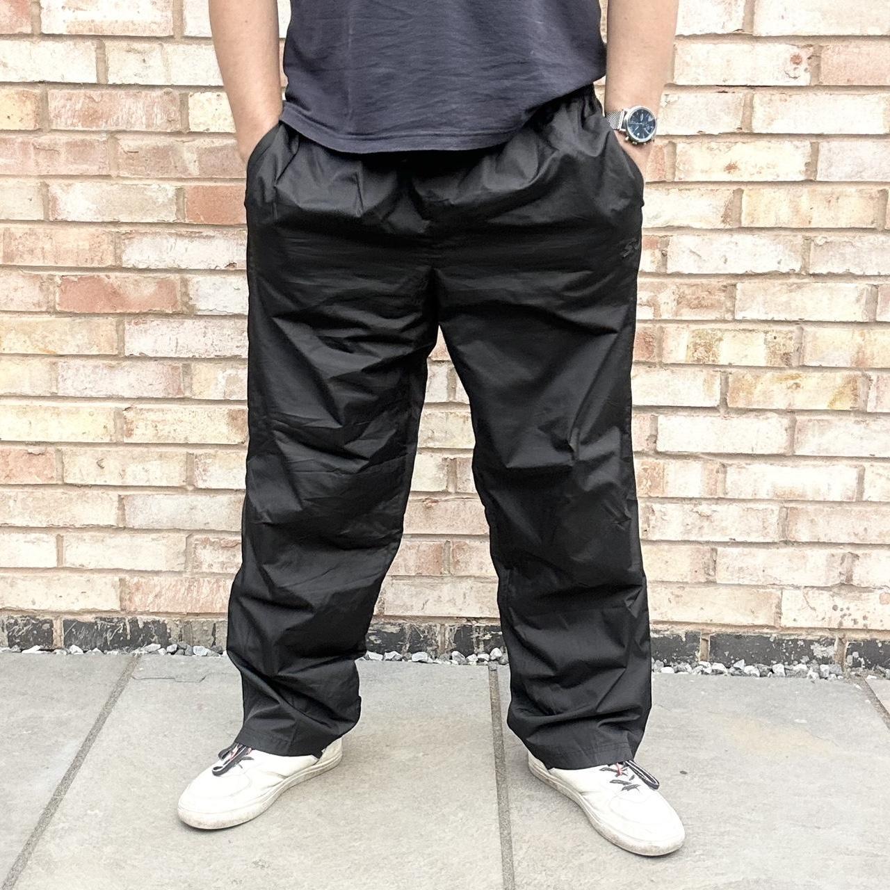 Nylon tracksuit bottoms discount mens