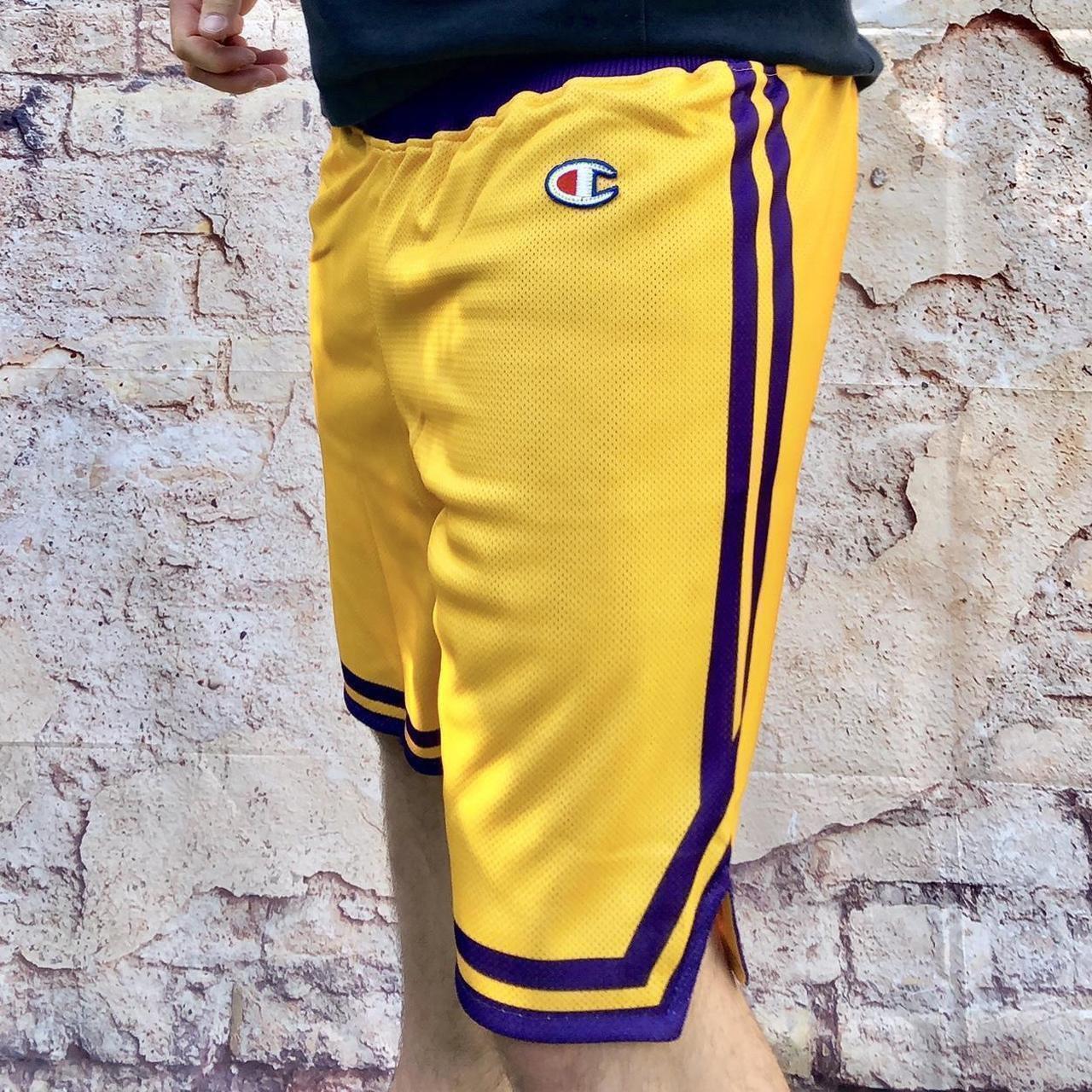 Champion shorts sales mens yellow