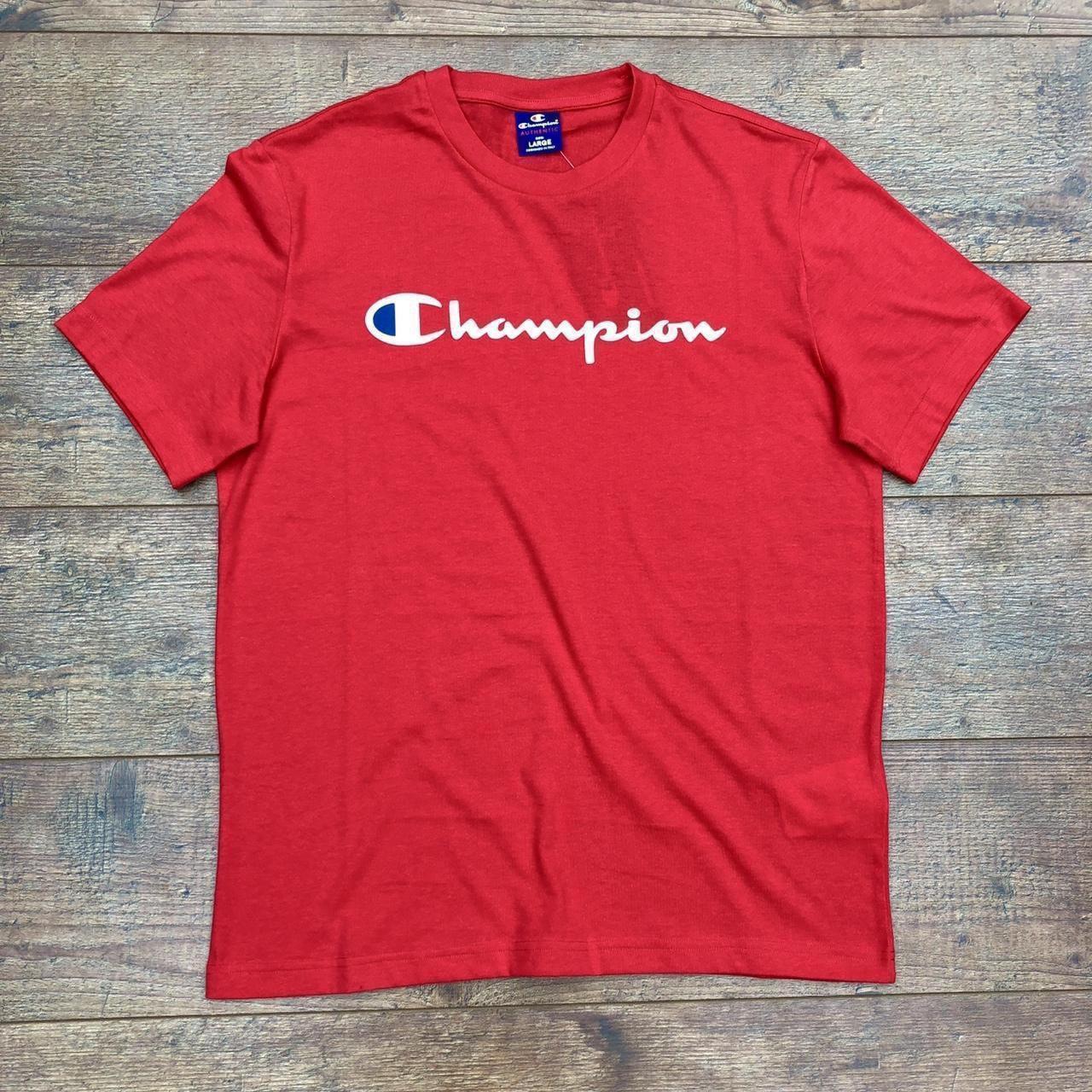 Champion best sale tee red