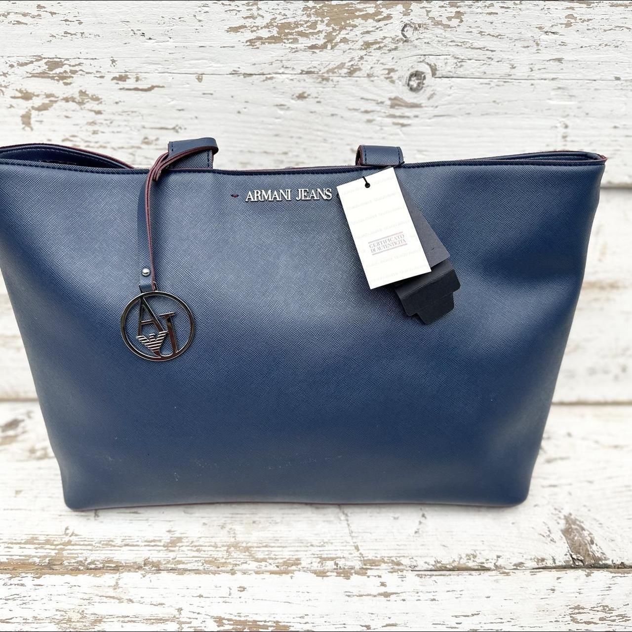 Armani jeans blue bag hotsell