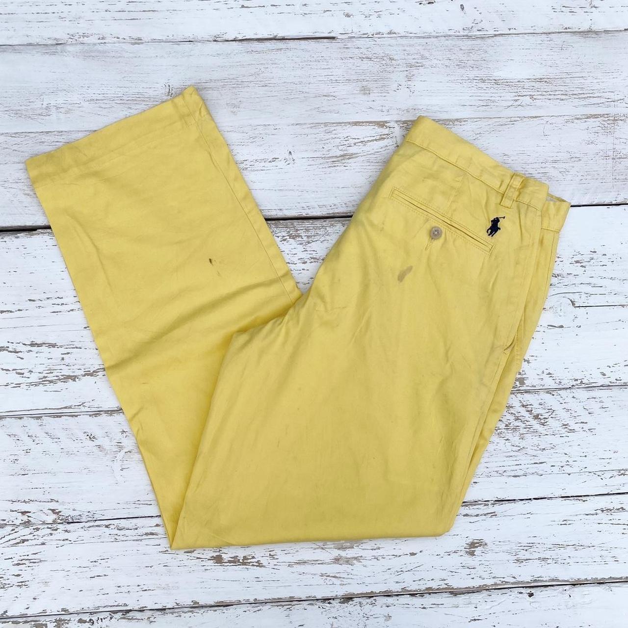 Polo Ralph Lauren yellow trousers Men's / women's | Depop