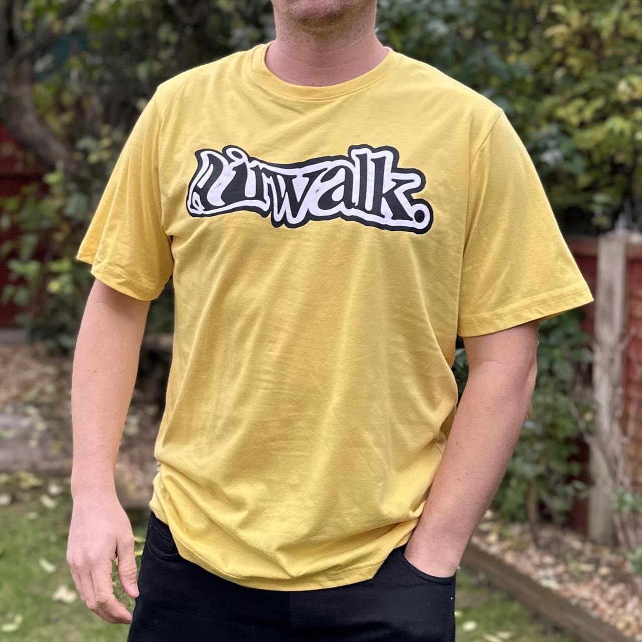 AIRWALK RETRO TSHIRT Men's / women's yellow Y2K / | Depop