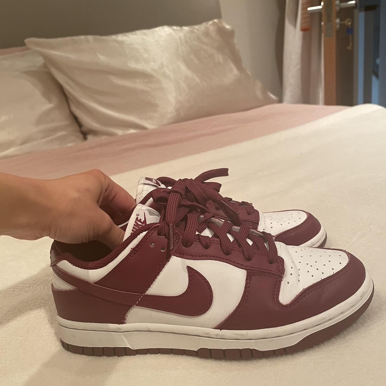 little burgundy nike