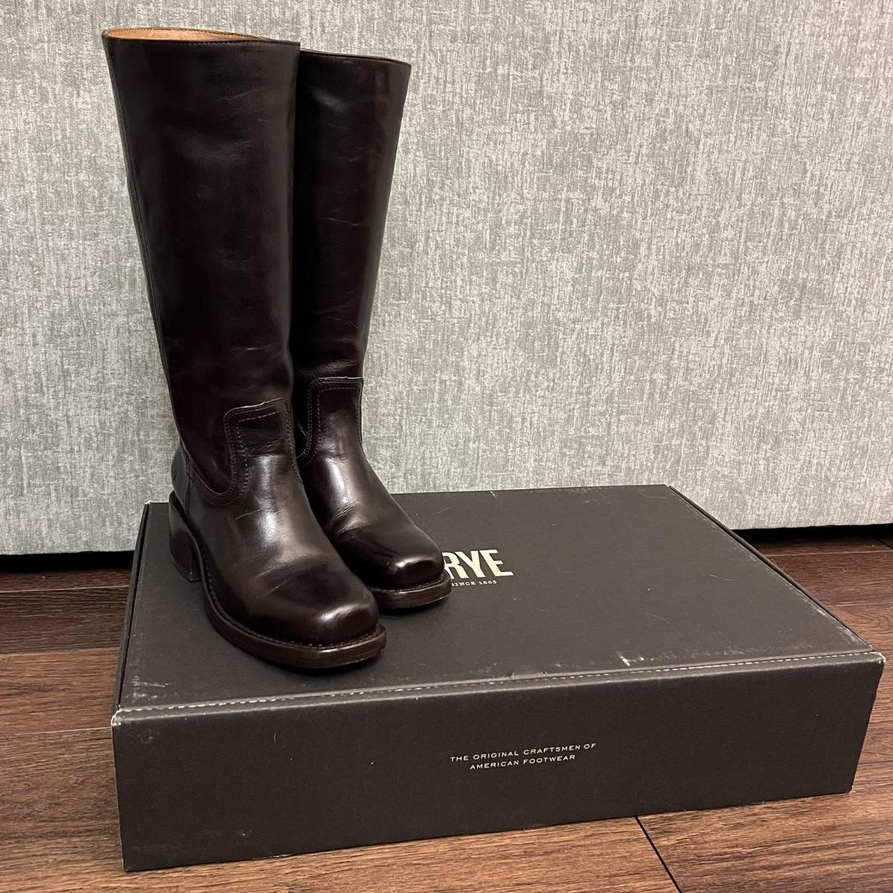 Brand new with box. Frye Campus 14L boot in color... Depop