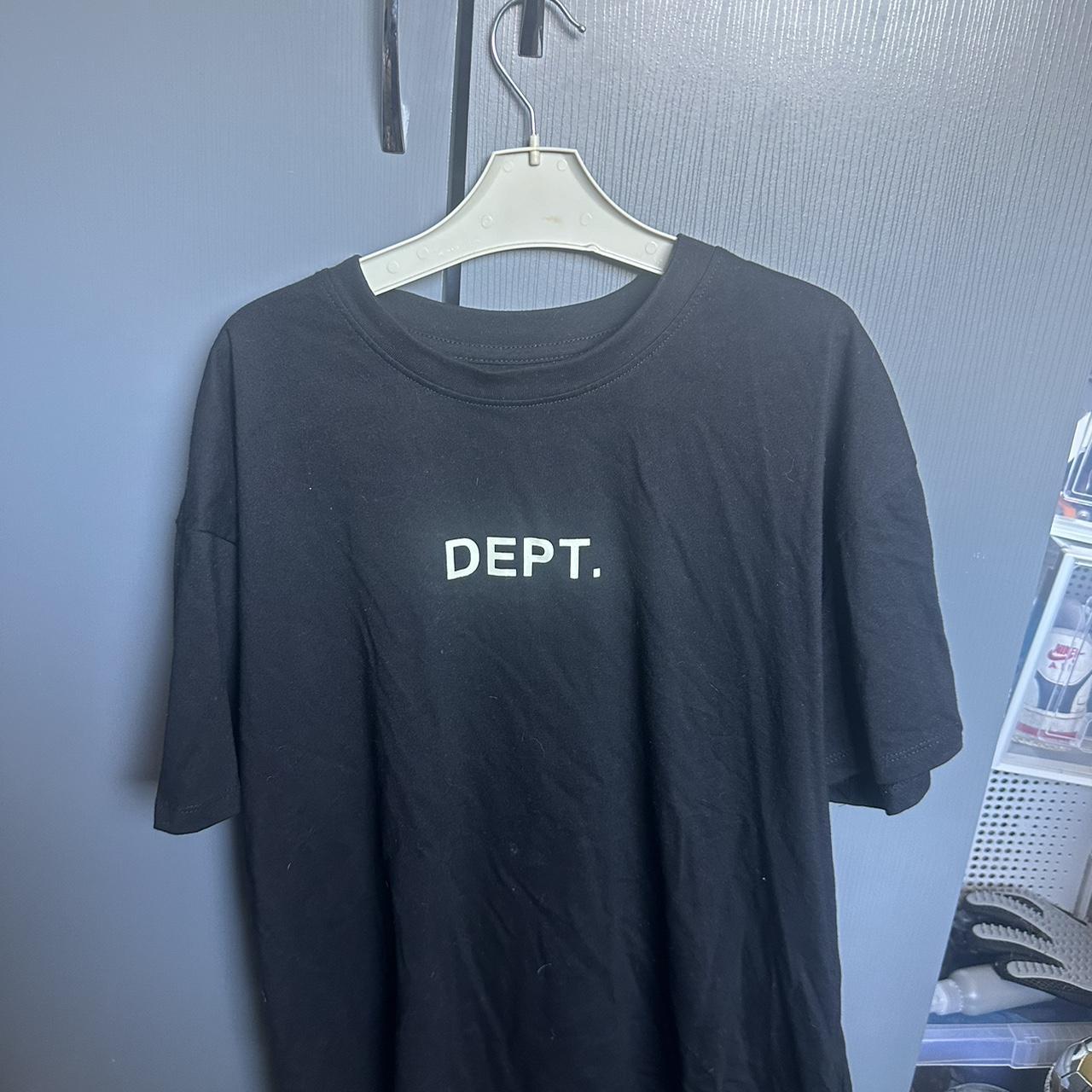 トップス gallery dept. black T-shirt Gallery Dept. - Cotton-Jersey T-Shirt - Black Gallery Dept.