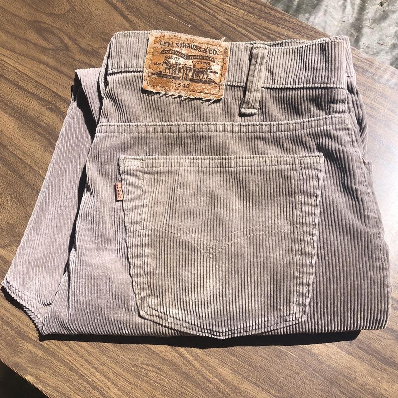 Vintage Levi s Corduroy Pants 36x32 Made In The Depop