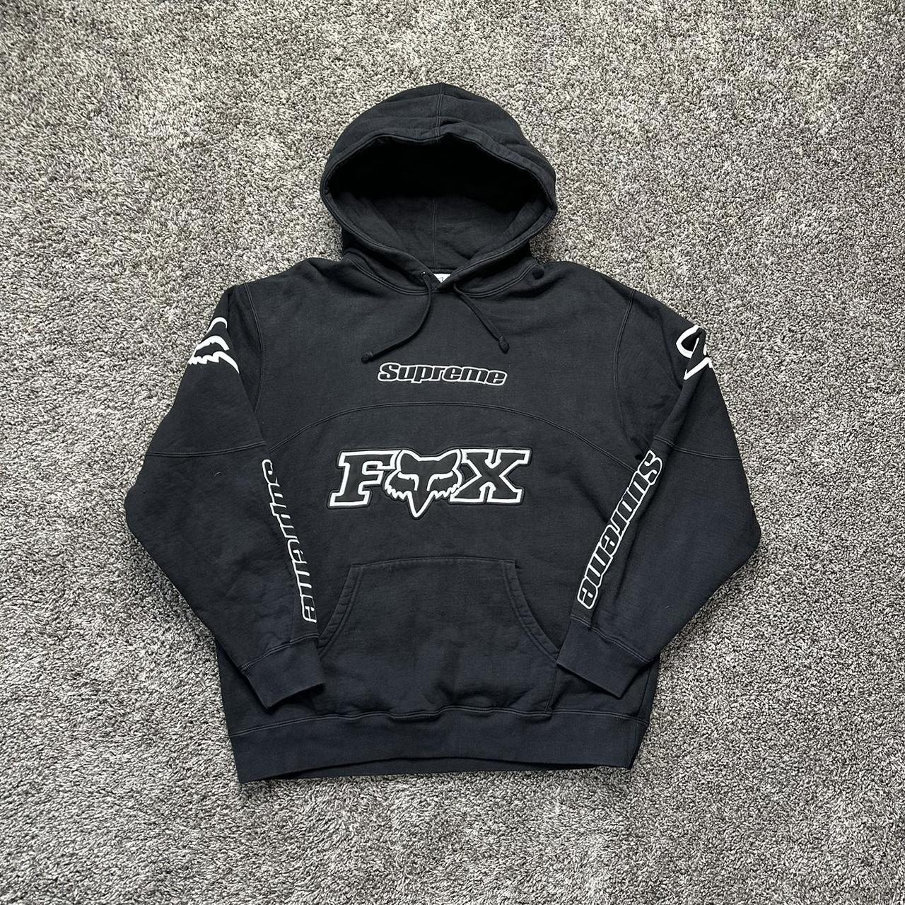 Supreme x shop fox hoodie