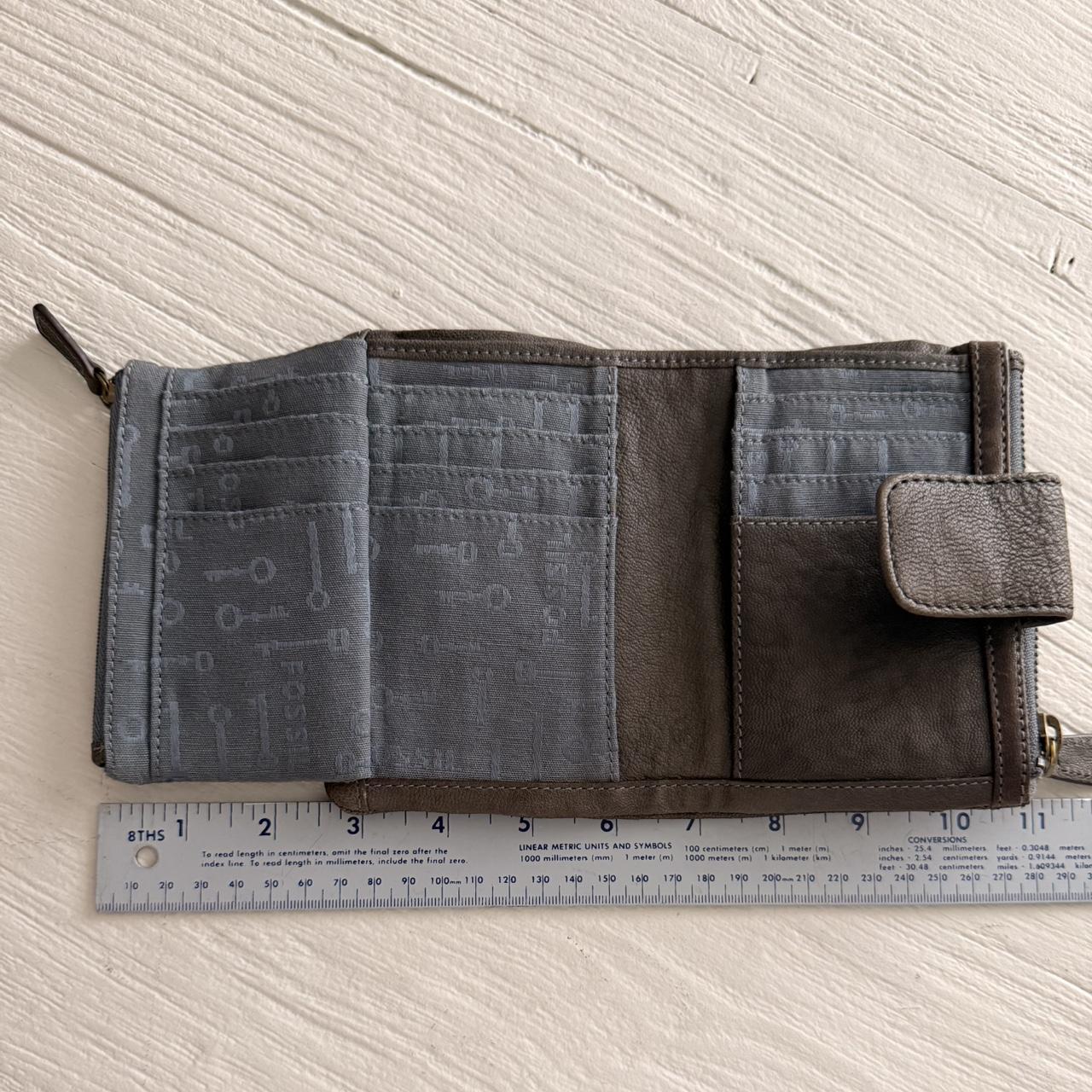 Fossil Women's Wallet - Brown/Khaki – Ash Fossil … - image 7