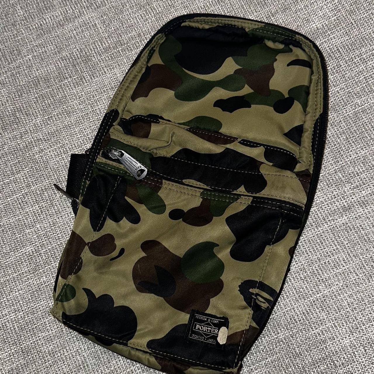 Fashion bape sling bag camo