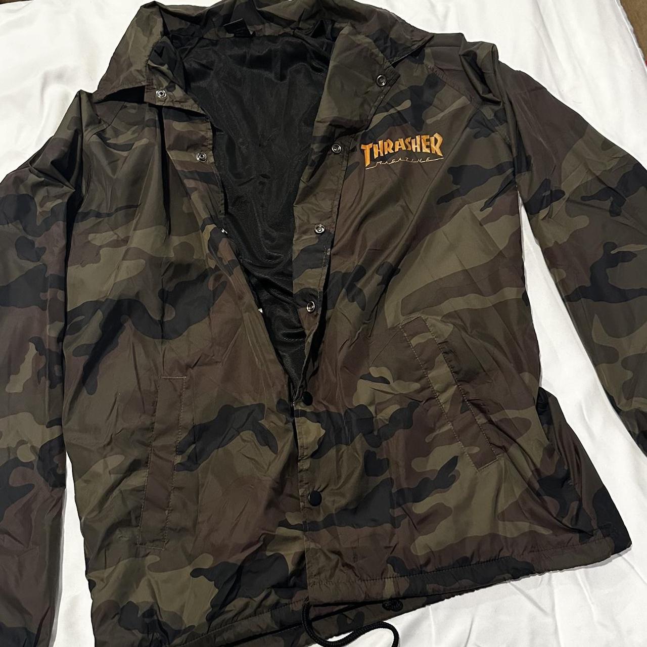 Thrasher Camo windbreaker hotsell