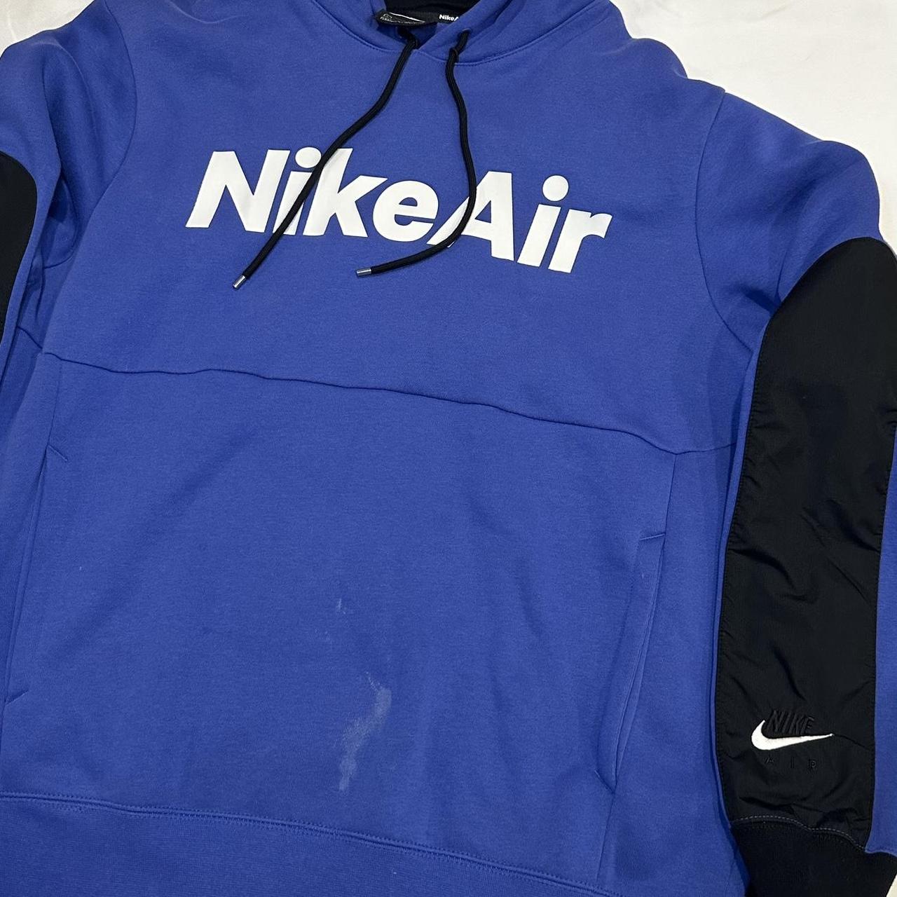 Blue nike air hoodie deals