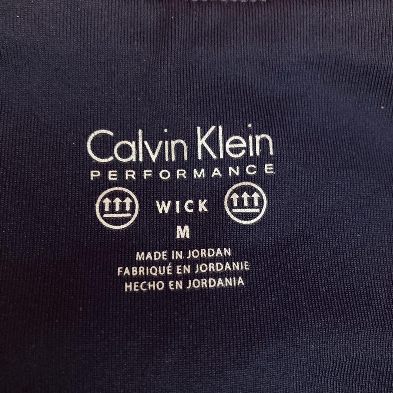 Calvin Klein Women's Performance Logo Leggings Black Size M