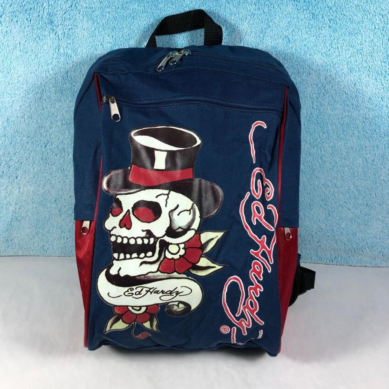 Ed hardy Vintage backpack Still has tag on Brand... - Depop