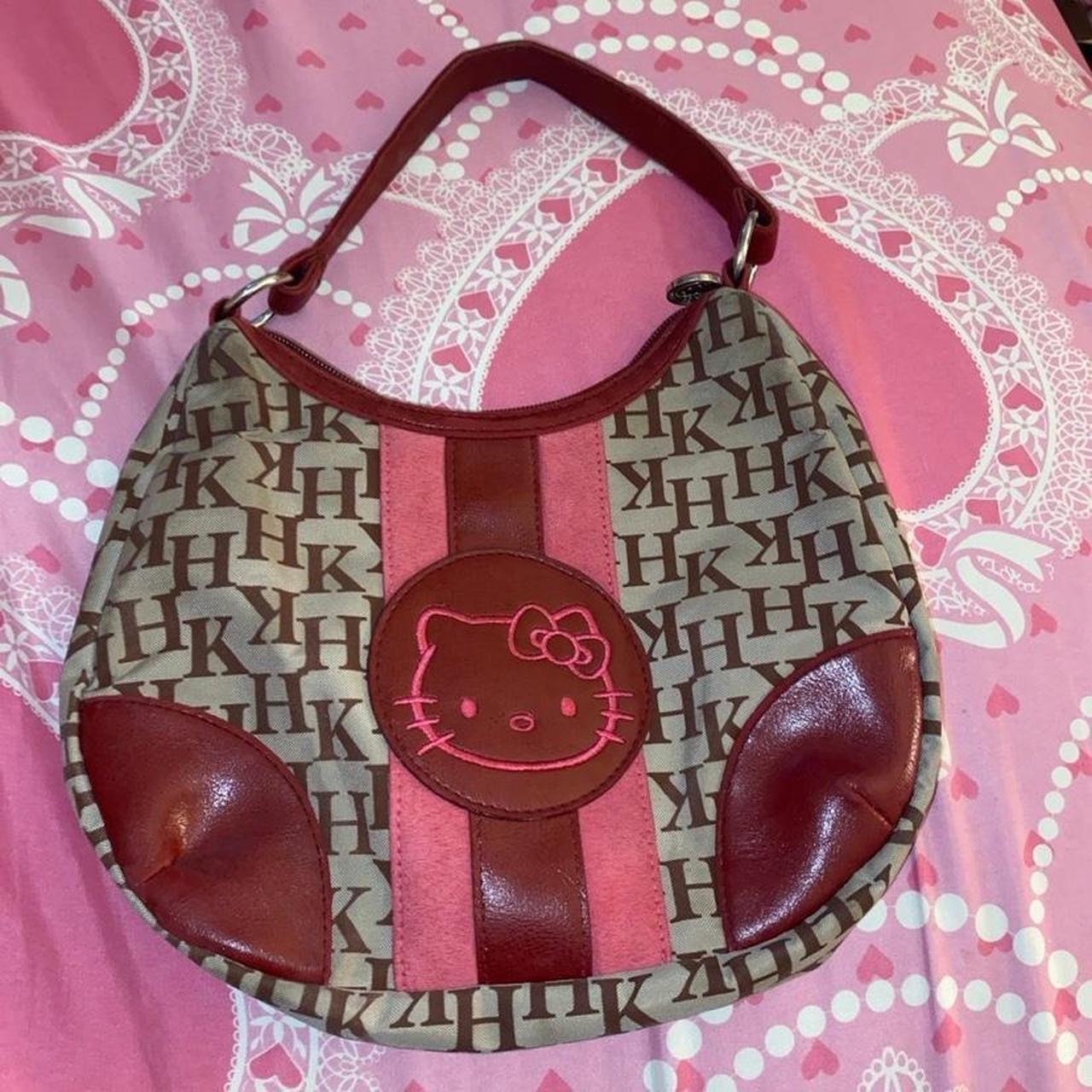 Hello outlet kitty monogram purse