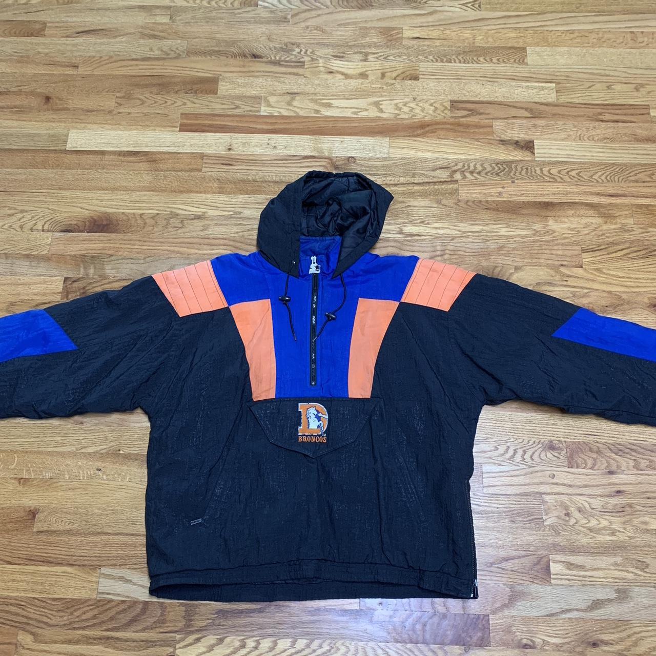 VINTAGE DENVER BRONCOS STARTER JACKET Super light, - Depop