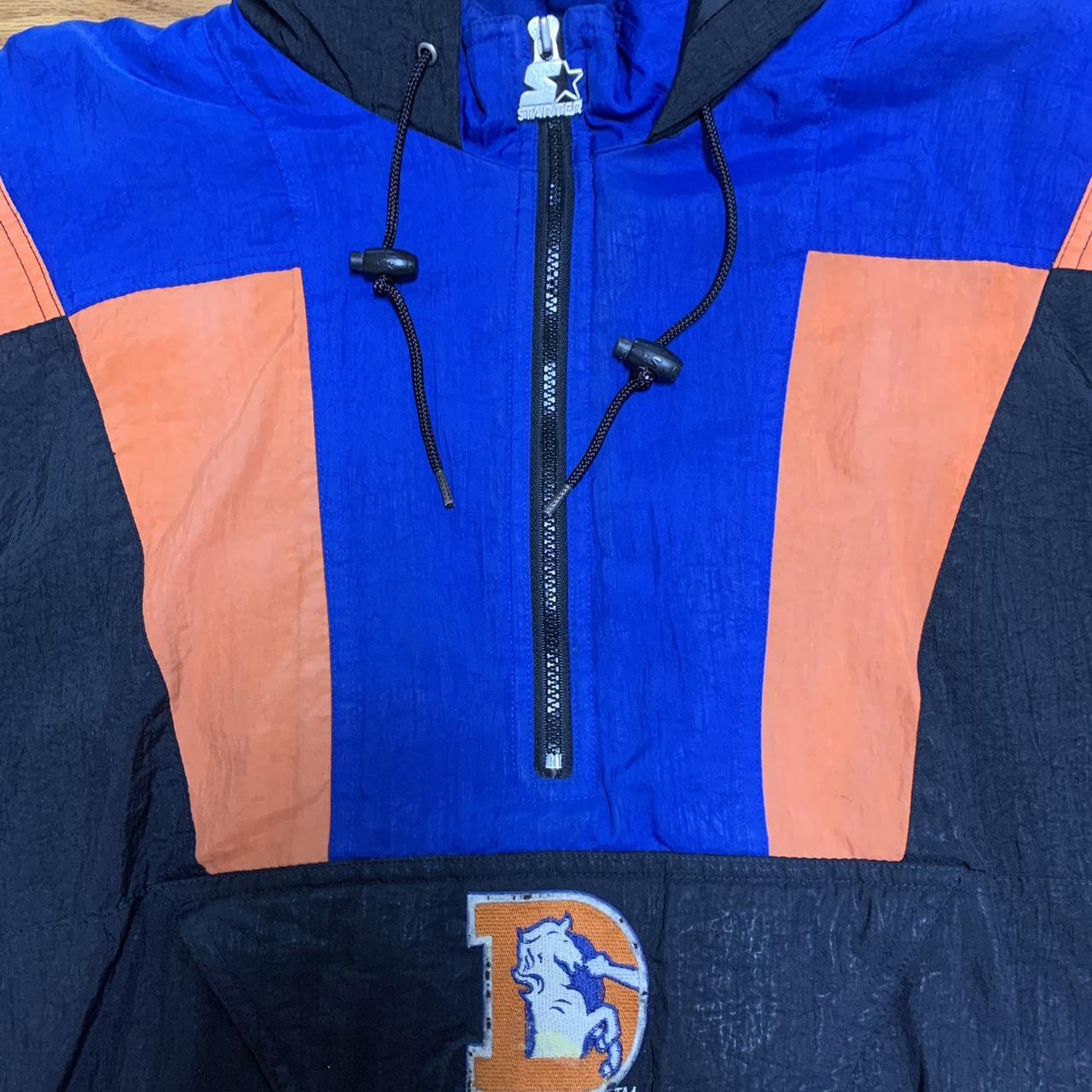 VINTAGE DENVER BRONCOS STARTER JACKET Super light, - Depop