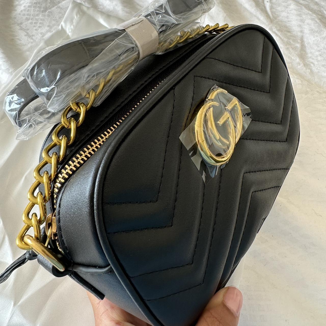 Brand New GG Black and Gold Shoulder Bag Comes with... - Depop