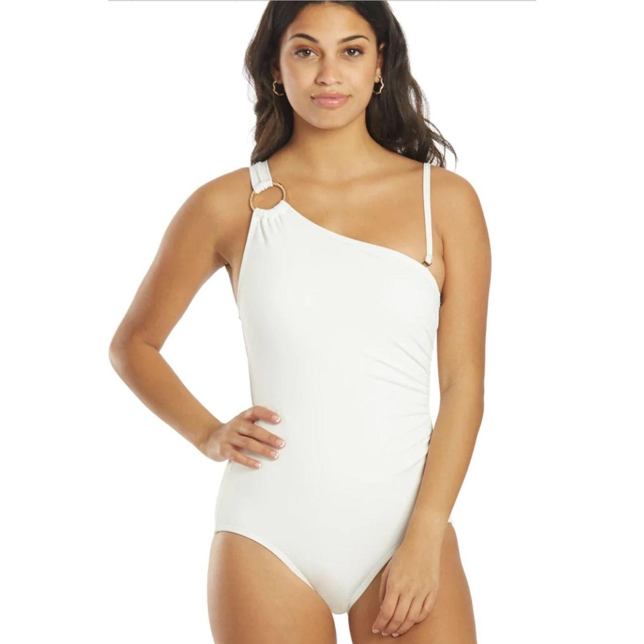 michael kors white swimsuit