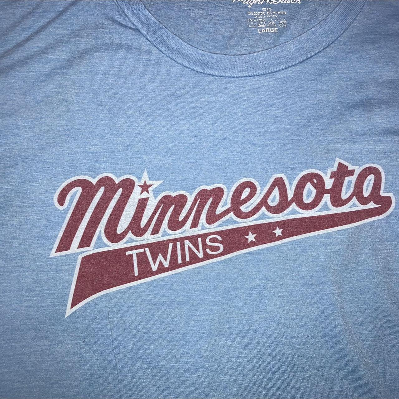 Red Minnesota Twins Baseball Jersey Brand - - Depop