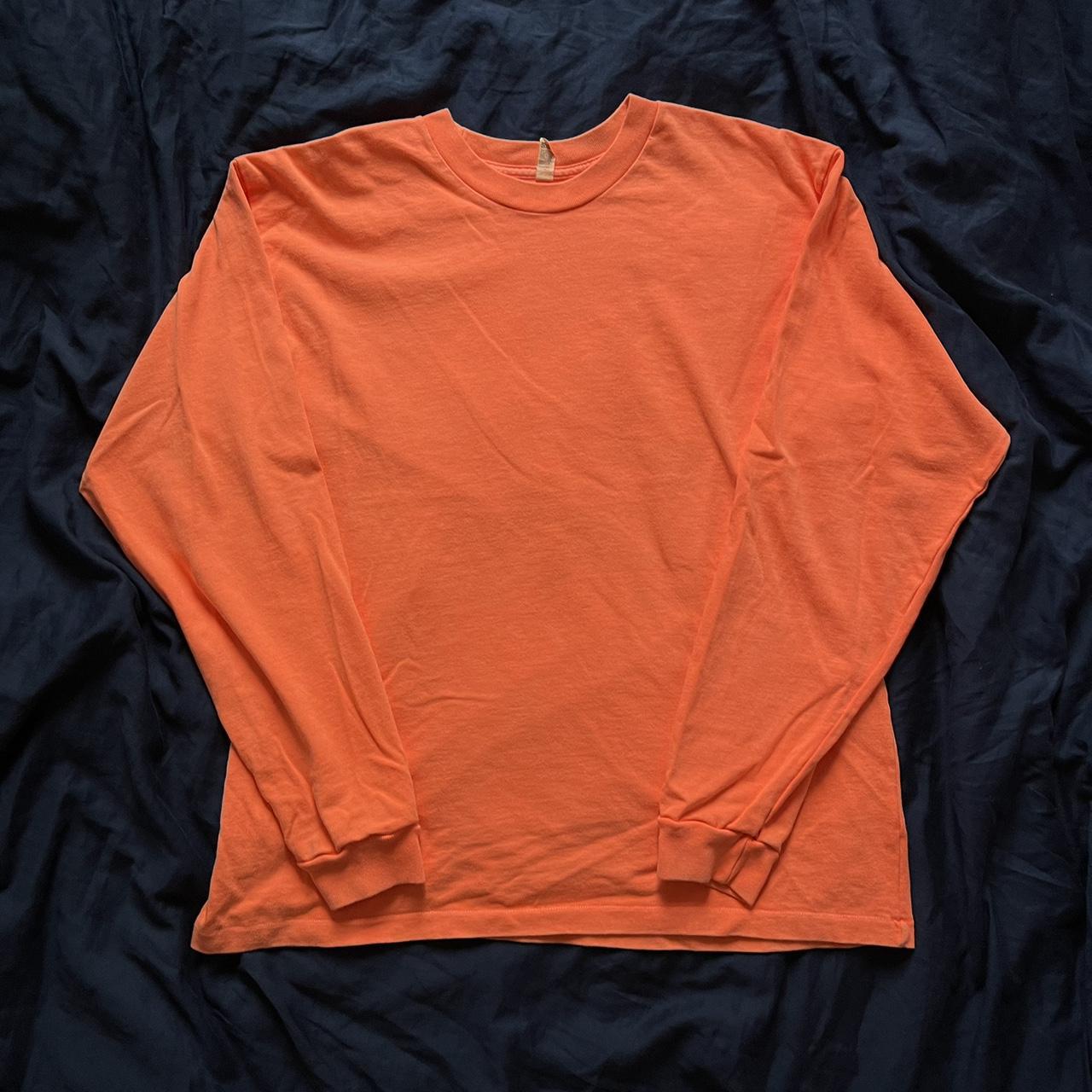 Calabasas long cheap sleeve orange