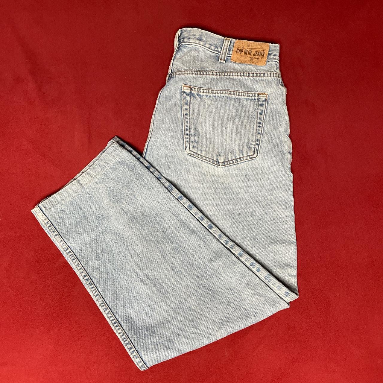 Vintage 2000’s faded GAP denim jeans Size 36x30... Depop