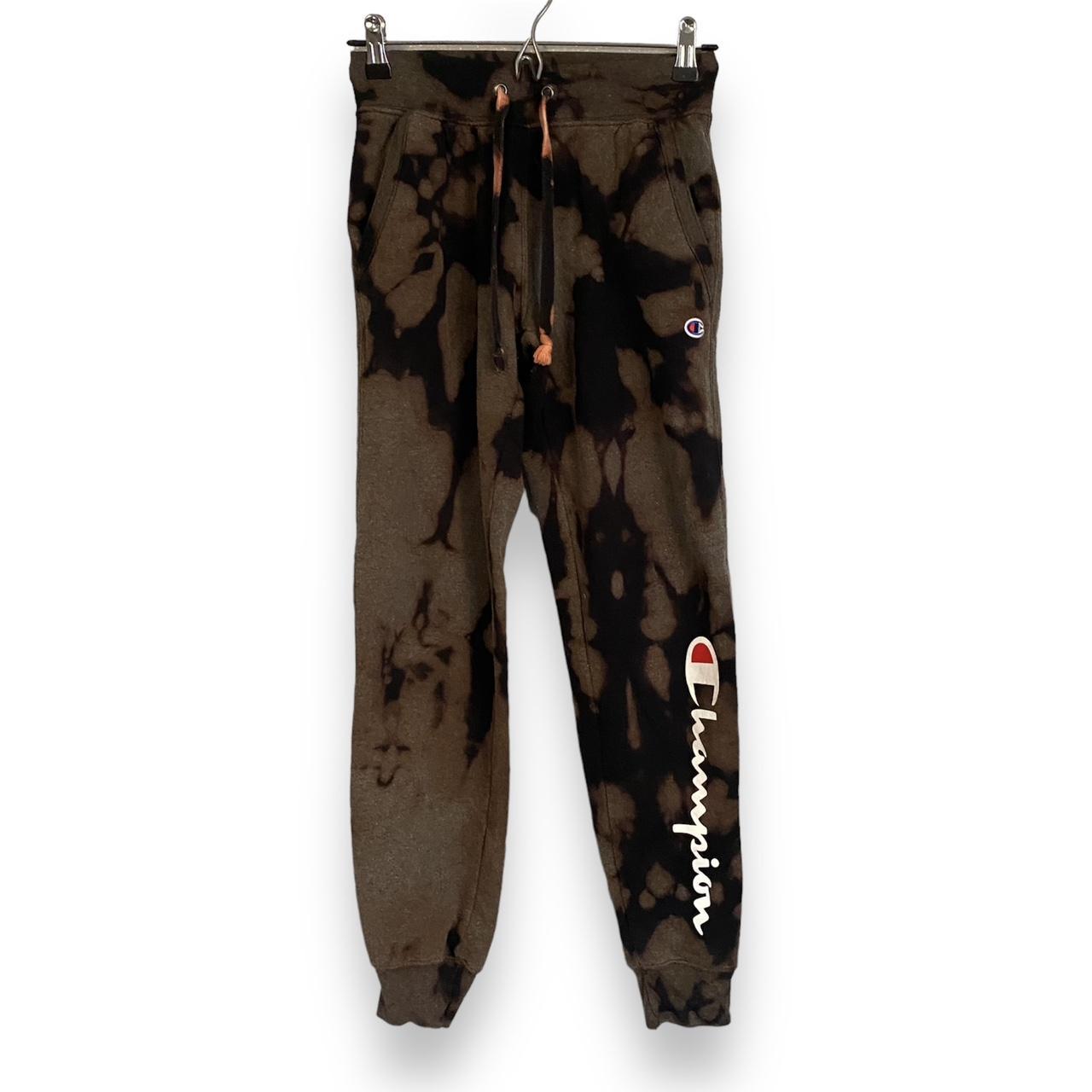 Bleached discount champion sweatpants