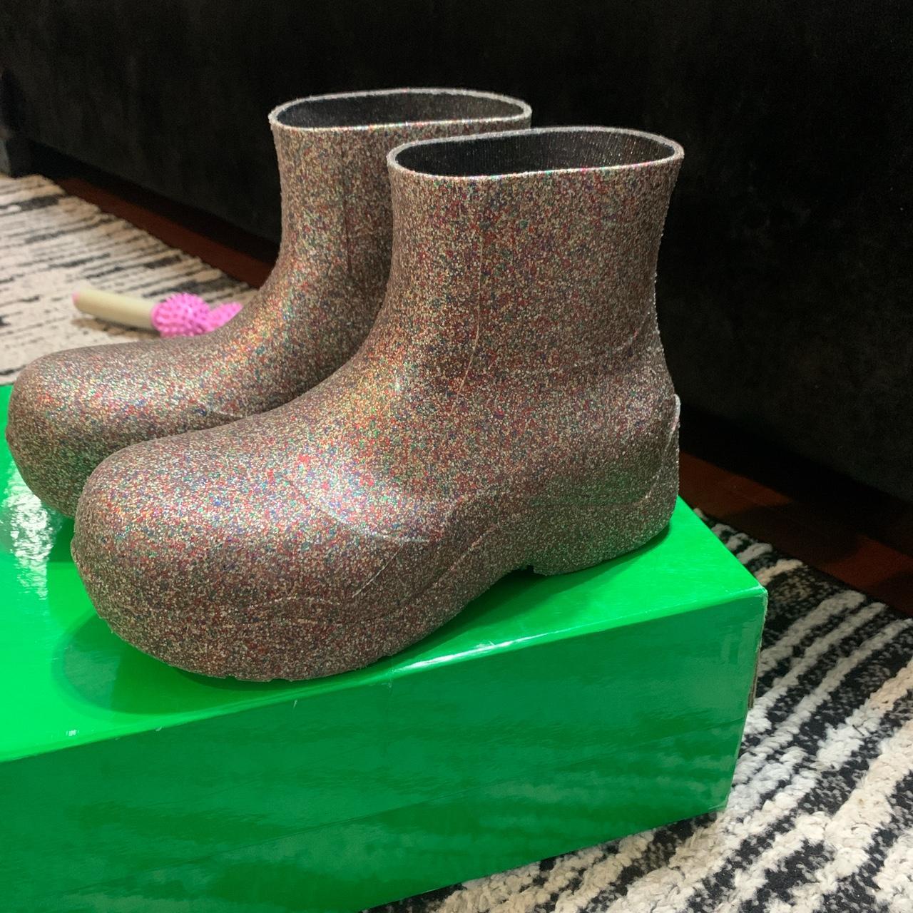 Women's glitter sale rain boots