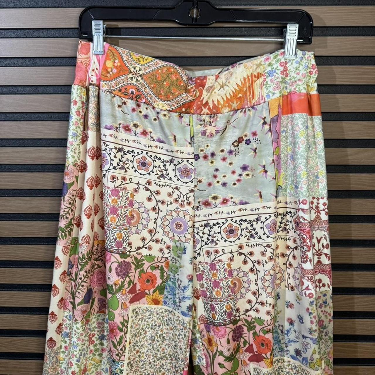 Women's Patched Pants - Multi – Boho Patchwork Wi… - image 2