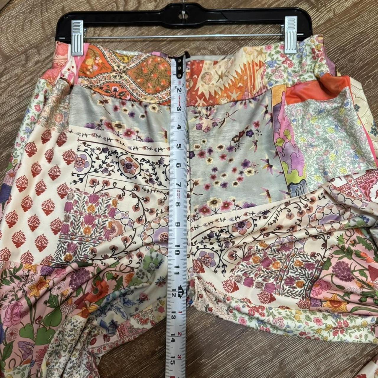 Women's Patched Pants - Multi – Boho Patchwork Wi… - image 7