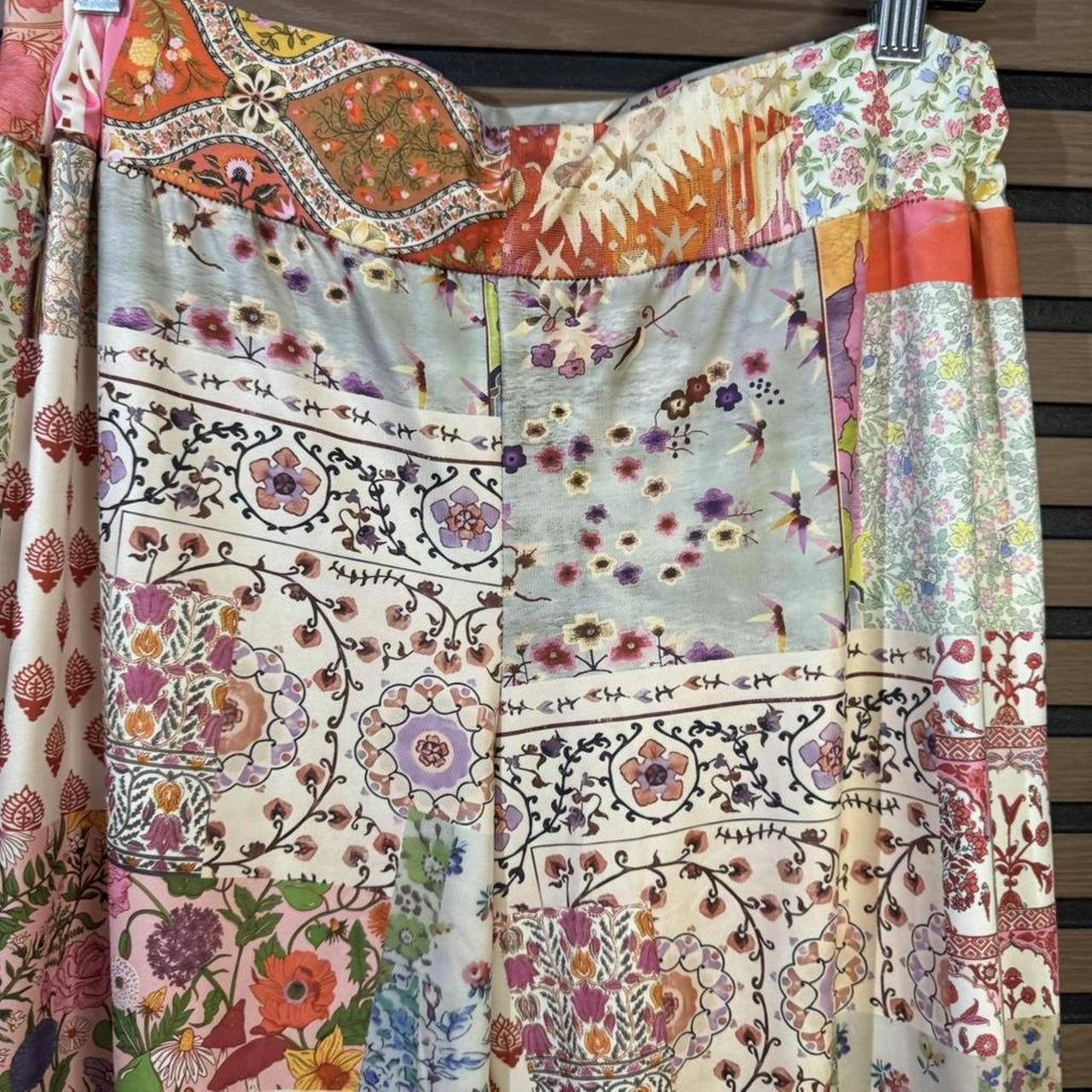 Women's Patched Pants - Multi – Boho Patchwork Wi… - image 4