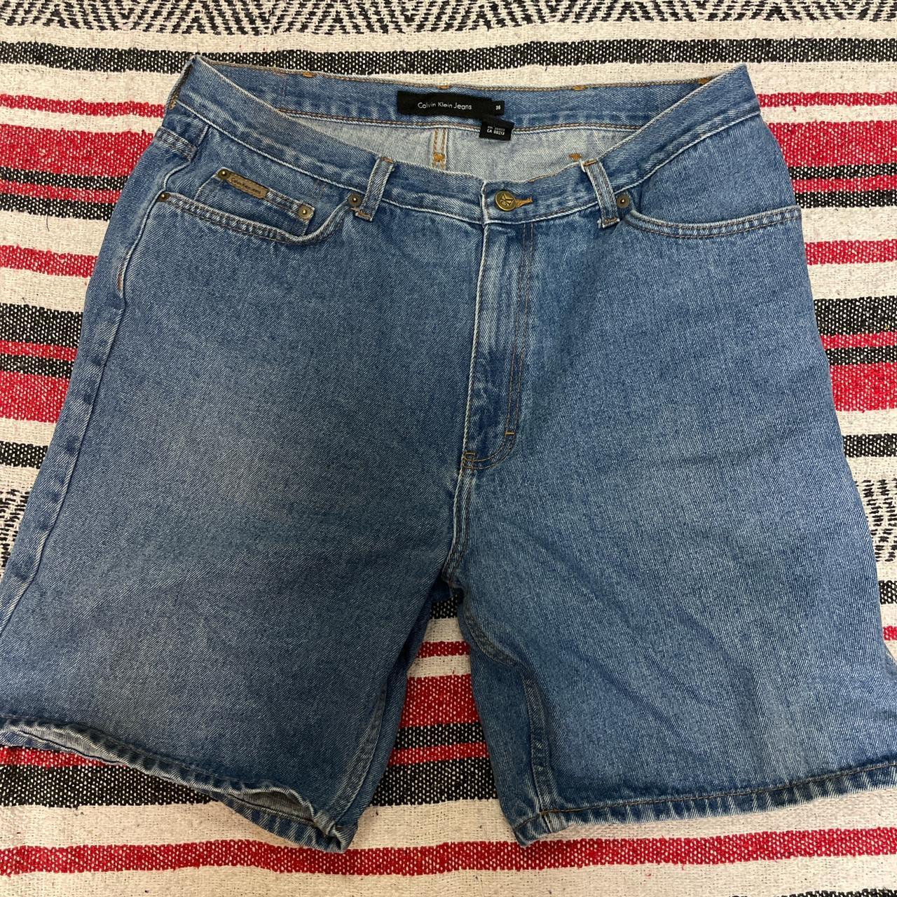 Y2K CALVIN KLEIN JORTS Rn 36009 CA 00213 perfect