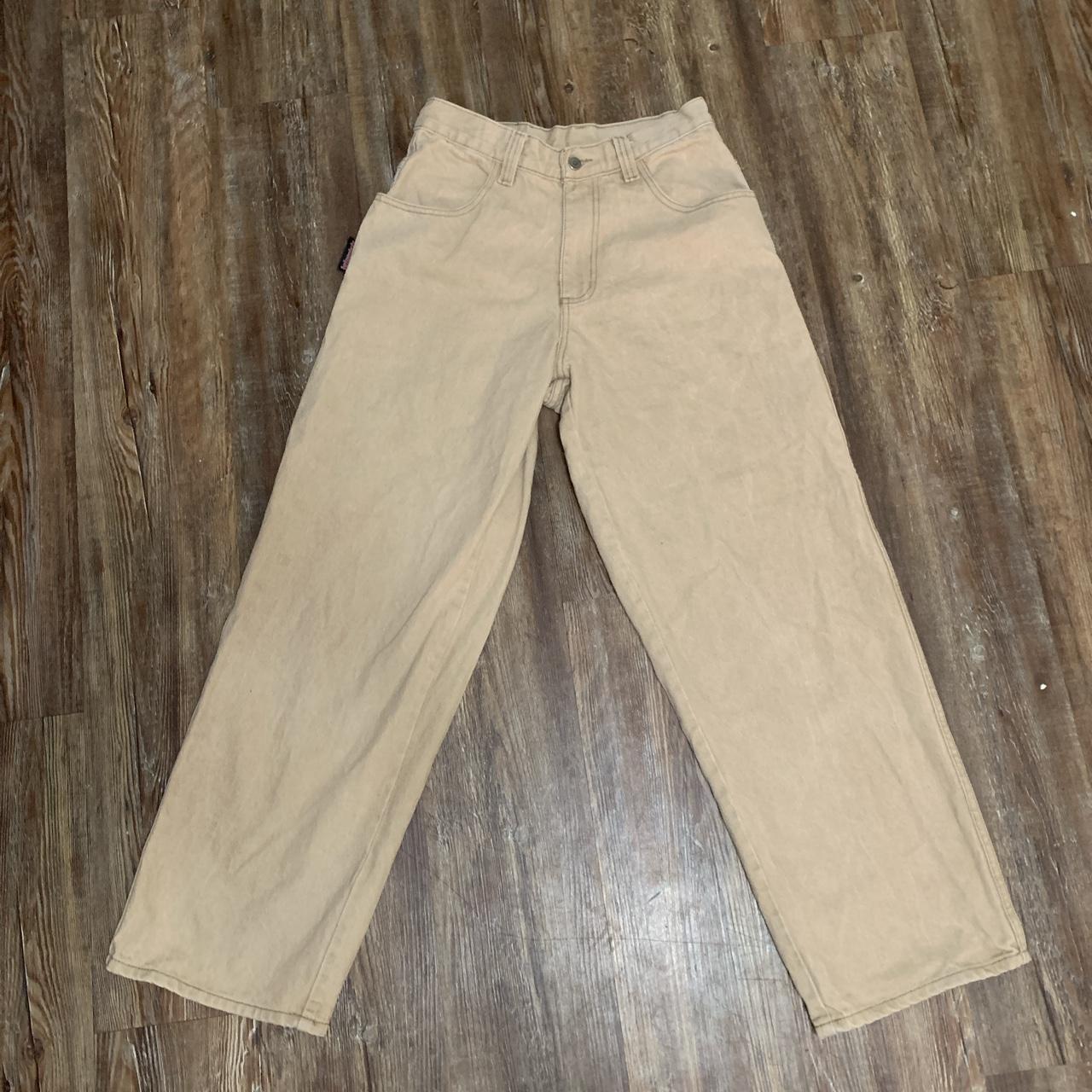 JNCO Men's Tan and Khaki Jeans | Depop