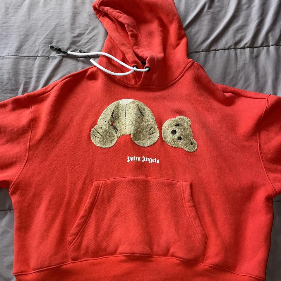 Palm angels teddy bear hoodie. RRP £560. Size Large. - Depop