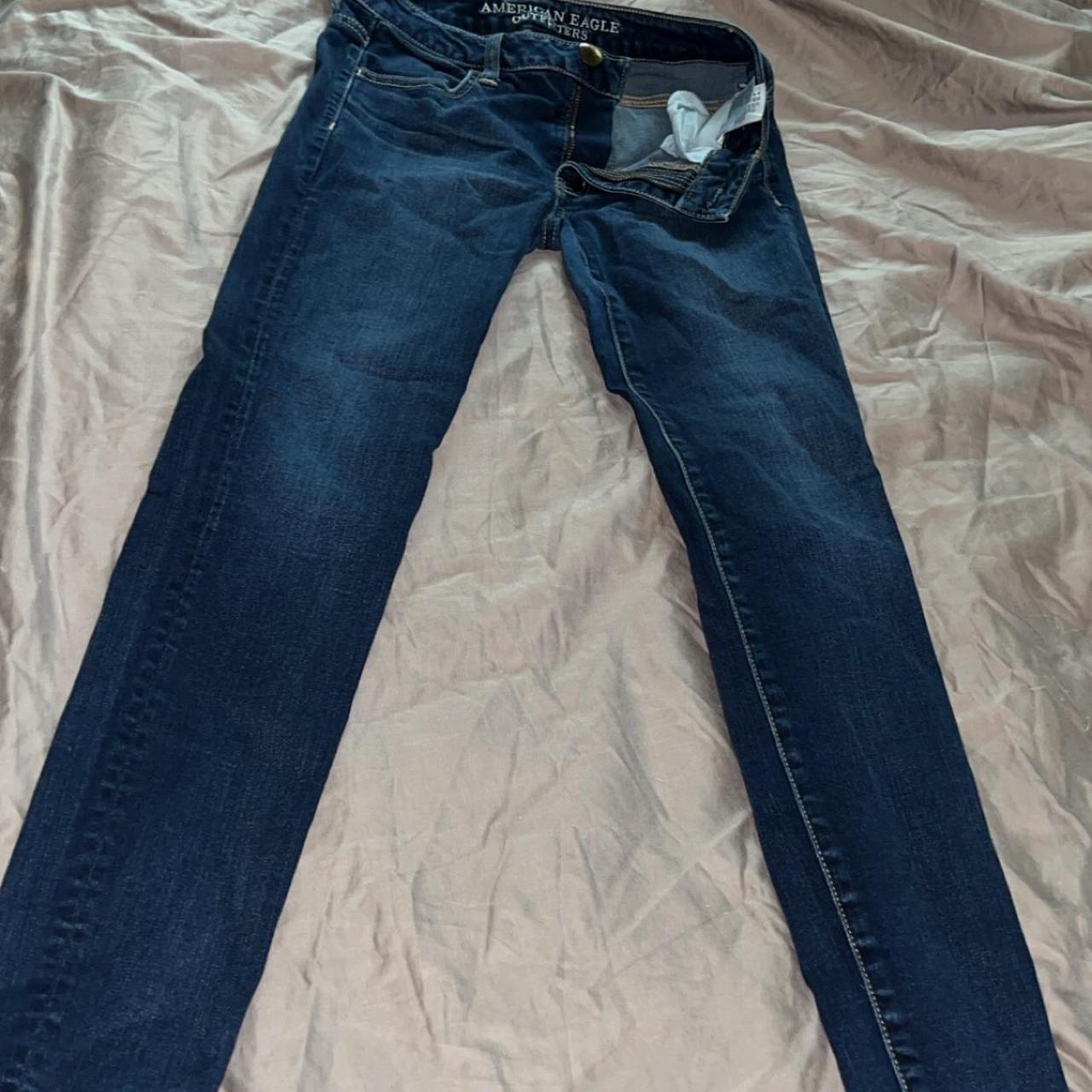 Dark blue american eagle orders skinny jeans