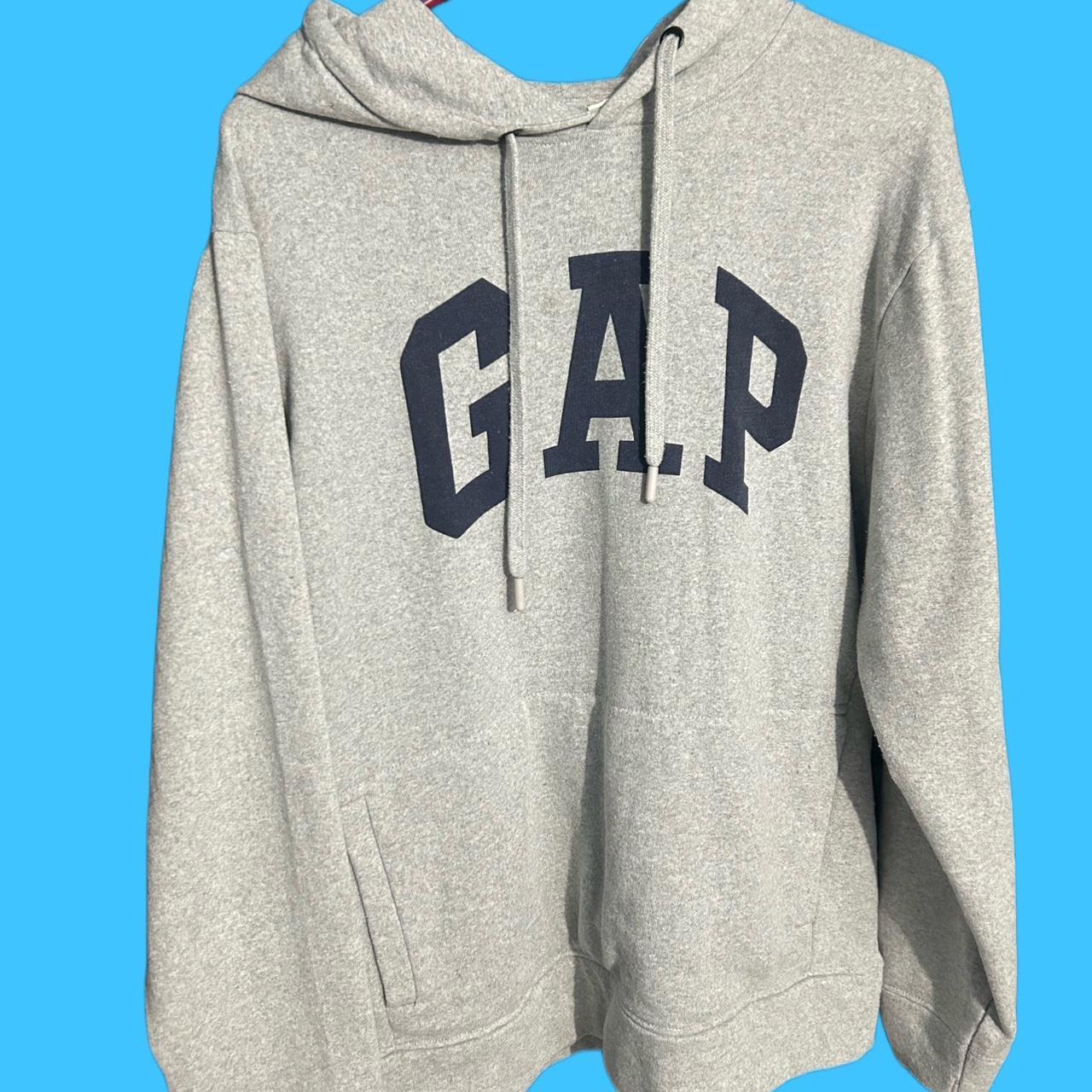 Gap grey hoodie - Depop