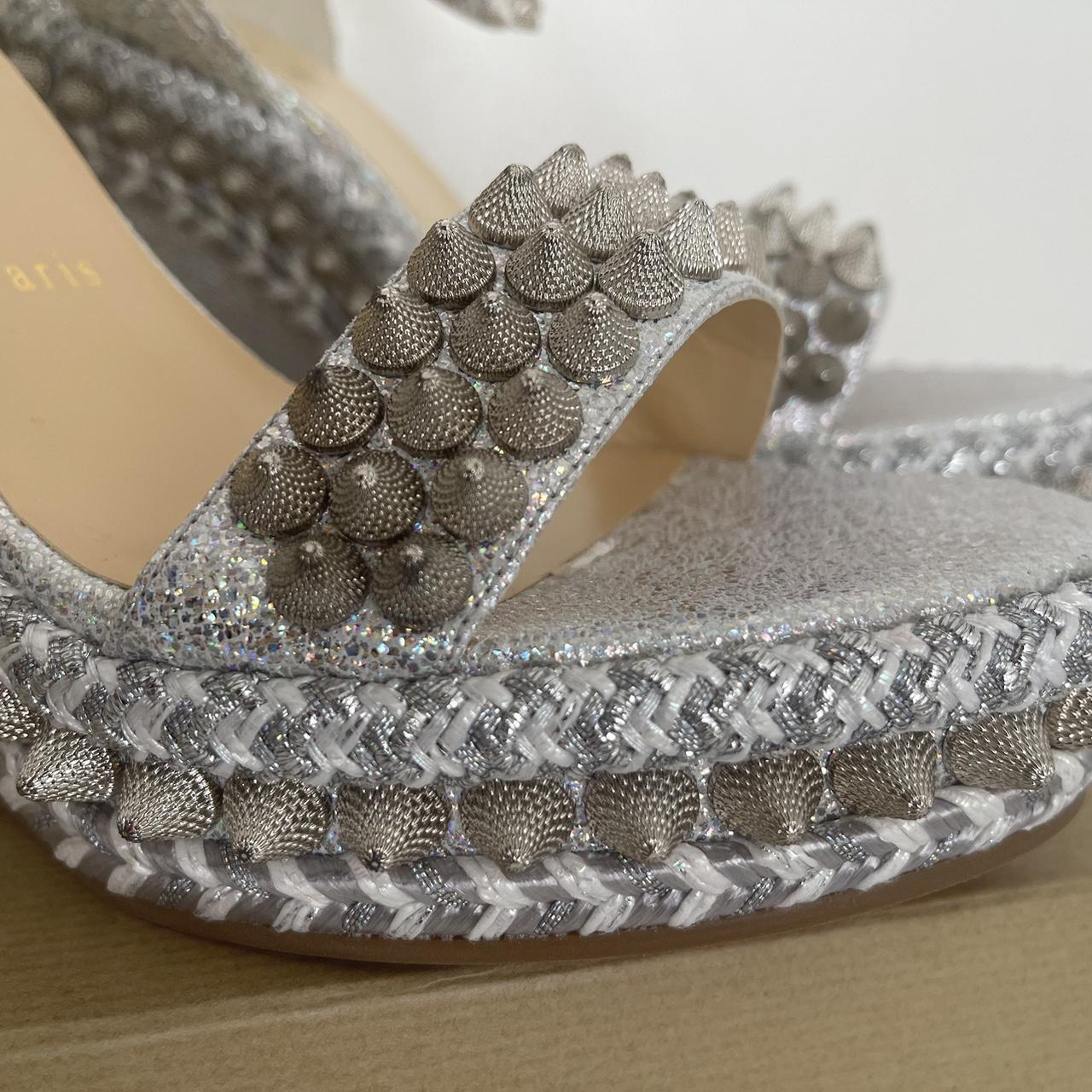 ★CHRISTIAN LOUBOUTIN★Lata 110 sandals Christian Louboutin lata 110 women spiked espadrille | Depop