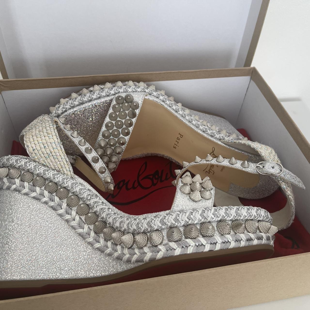 ★CHRISTIAN LOUBOUTIN★Lata 110 sandals Christian Louboutin lata 110 women spiked espadrille | Depop