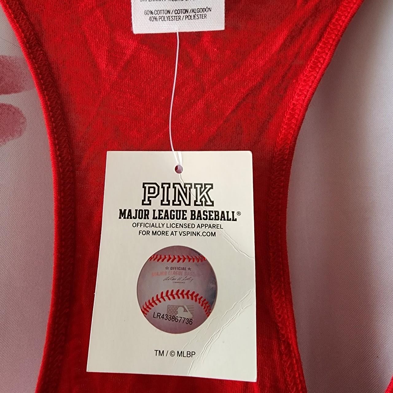 Victoria's Secret PINK MLB Boston Red Sox V-Neck