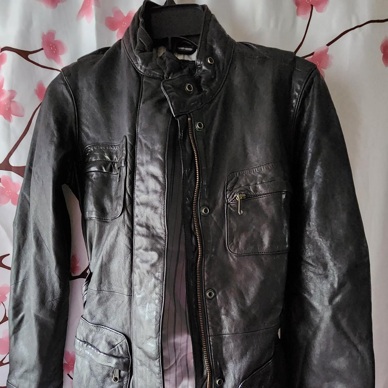 Everyday belted moto outlet jacket