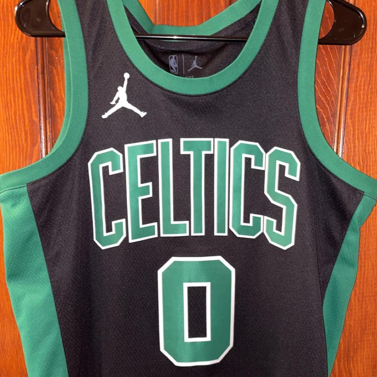 black and green tatum jersey