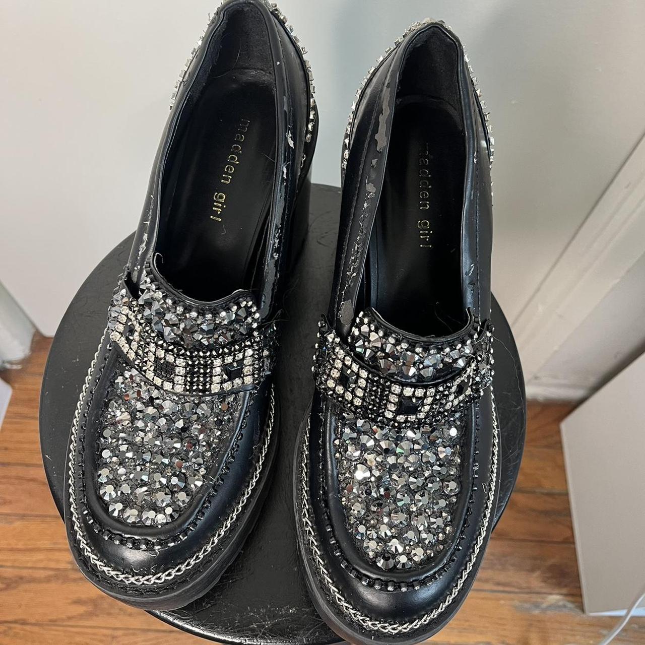madden girl platform loafers