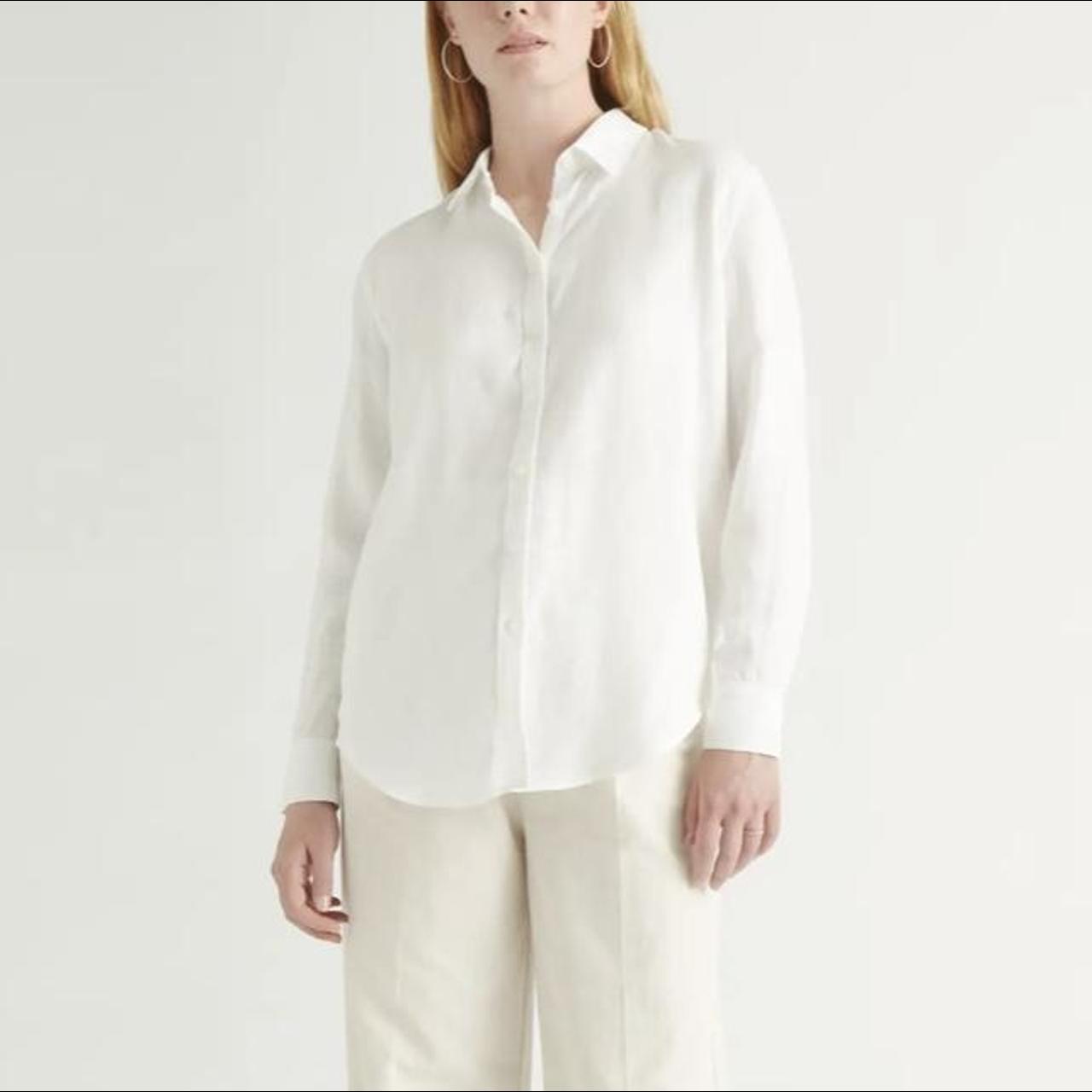 100% European Linen Shirt, Quince