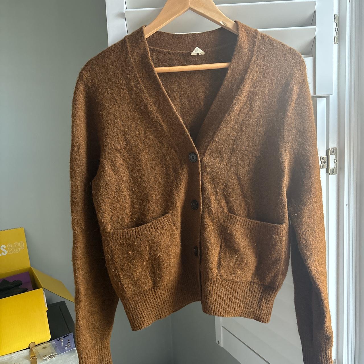 Arket clearance alpaca cardigan