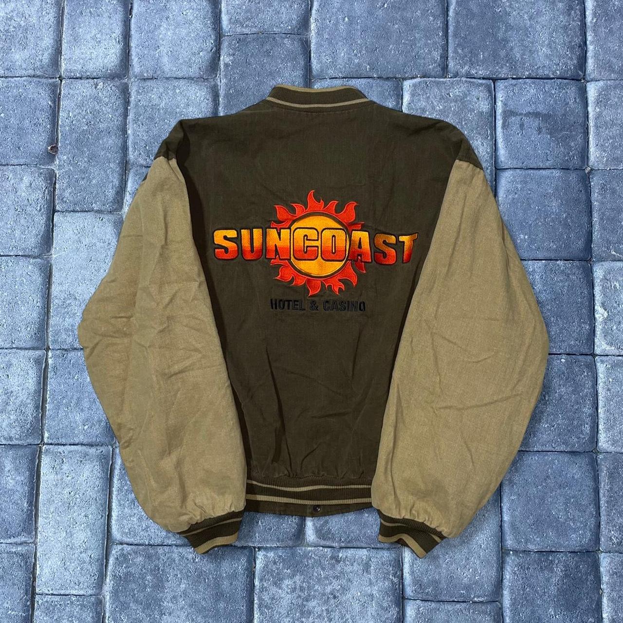 Preloved Men's Bomber Jacket - Khaki/Tan – vintag… - image 1