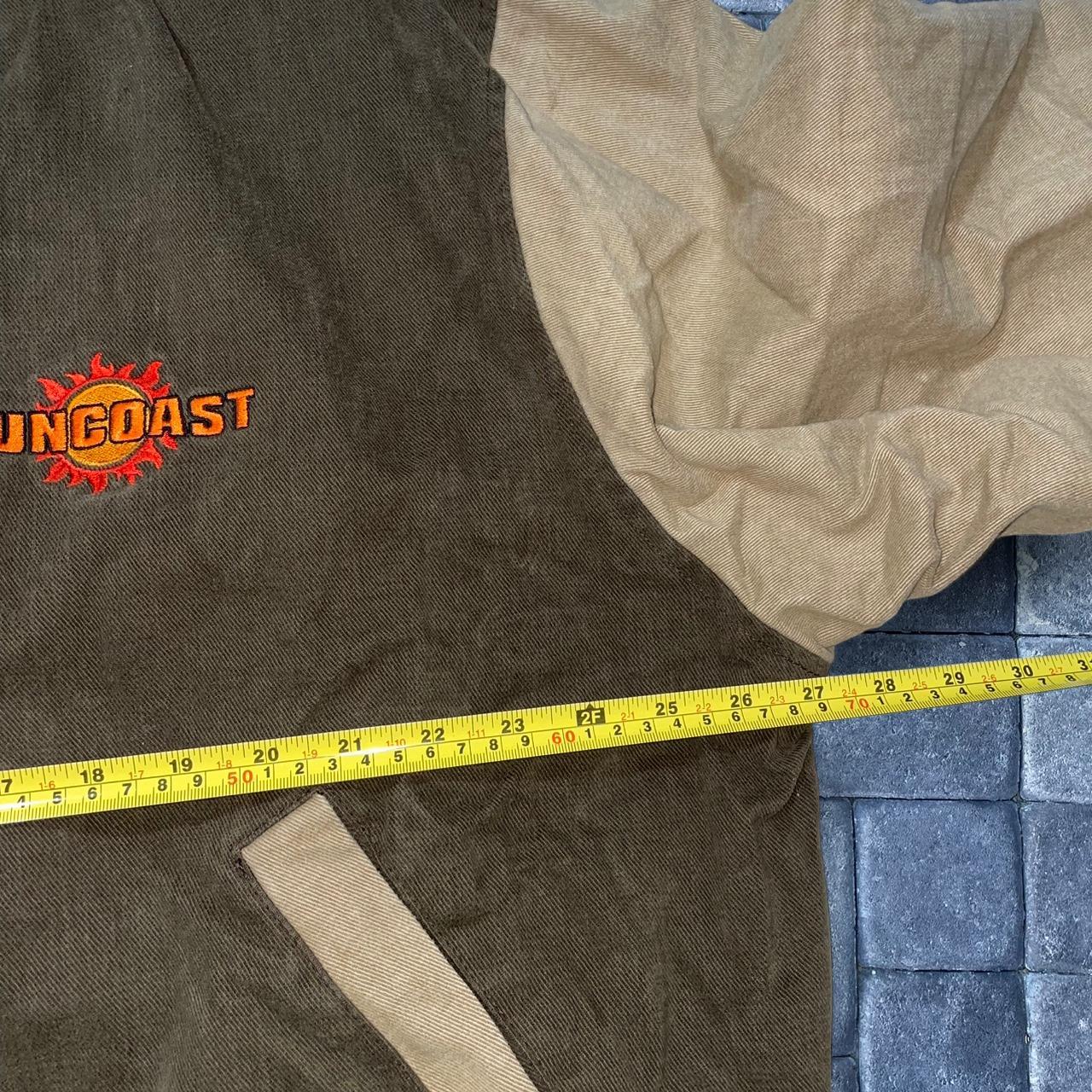 Preloved Men's Bomber Jacket - Khaki/Tan – vintag… - image 3