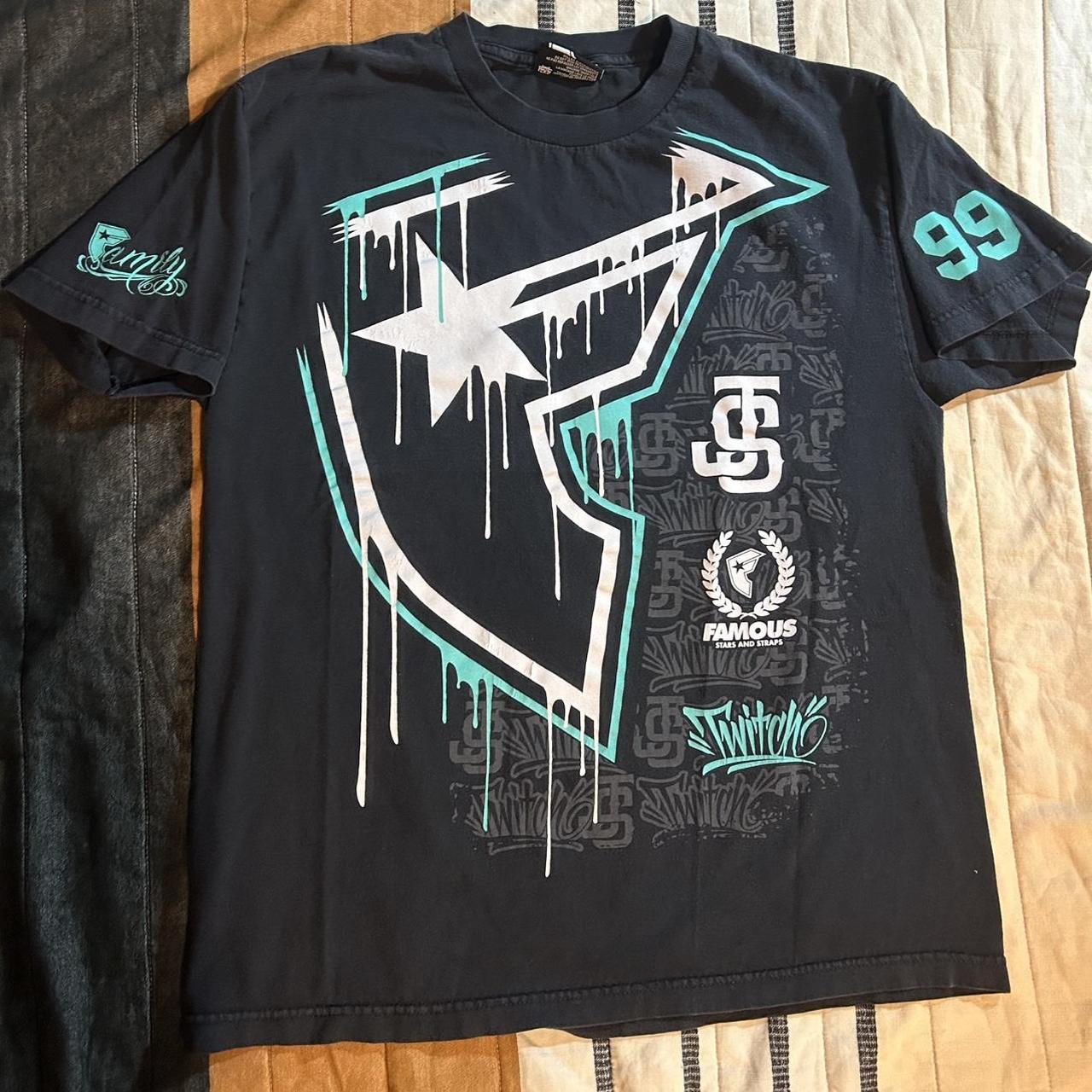 Men's T-shirt - Black - L – Famous stars and straps twitch Collab crazy …